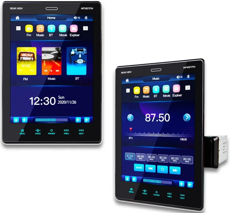 Мультимедійно навігаційна система Tesla Style Автомагнітола Android 1din 9510A 9.5" Екран /4Ядра/1Gb, фото 1