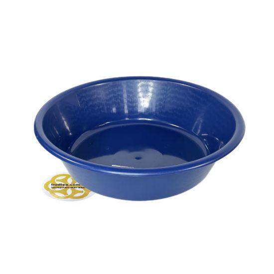 Таз з пластику 18Л ECO господарська, кругла SNMZ, синій, фото 1