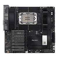 ASUS Материнcкая плата PRO WS W790E-SAGE SE s4677 W790 8xDDR5 M.2 D-Sub EEB Baumar - Знак Качества