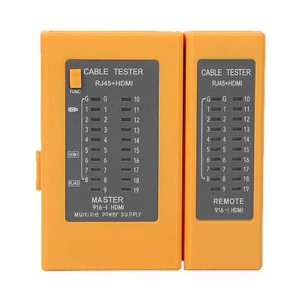 Тестер кабелю GV-916 RJ-45 HDMI, фото 2