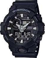 Часы Casio G-Shock GA-700-1B наручные мужские спортивные черные | часы Casio G-Shock оригинал с гарантией