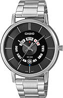 Часы Casio MTP-B135D-1A наручные мужские на металлическом браслете | Casio оригинал с гарантией на 2 года