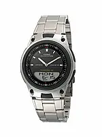 Наручные часы Casio AW-80D-1A мужские со стальным браслетом | оригинал, гарантия