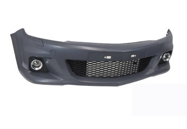 Бампер передний Opel Astra H GTC в стиле OPC (abs-пластик) от RT Auto ...