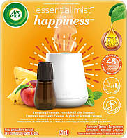 Air wick электрический ароматизатор воздуха автомат для дома, квартиры, комнаты Essential Mist Happiness "Gr"