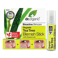 Органическое Средство мазь от пигментных пятен лица с чайным деревом Dr. organic Tea Tree Blemish Stick 8 ml