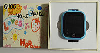 Умные наручные часы Smart Baby Watch Q100S (GPS + LBS + WIFI) Blue