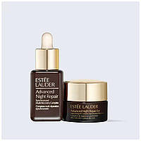 Набор миниатюр, крем для лица + сыворотка Estée Lauder - puissance double Advanced Night Repair (крем 5ml, сыв