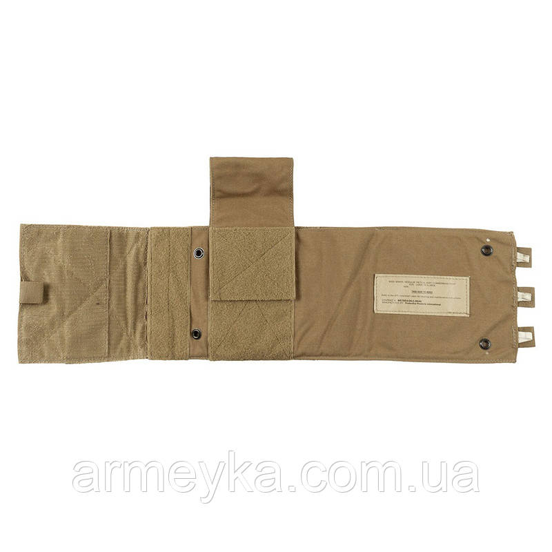 Плитоноска пояс сummerbund body armor (розпаровка, права частина) койот, Cordura США
