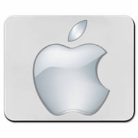 Игровой коврик для мыши Apple Silver