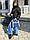 Синя жіноча сумка на застібці Alba Soboni арт. 132507, фото 2