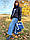 Синя жіноча сумка на застібці Alba Soboni арт. 132507, фото 6