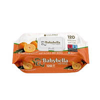 Серветка BabyBella Mandarin волога з клапаном 120 штук (420497)