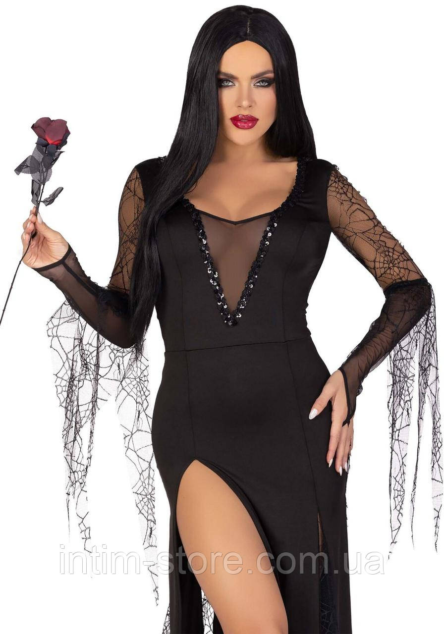 Костюм Мортіші Аддамс Leg Avenue Sexy Spooky Morticia S SO9215, фото 1