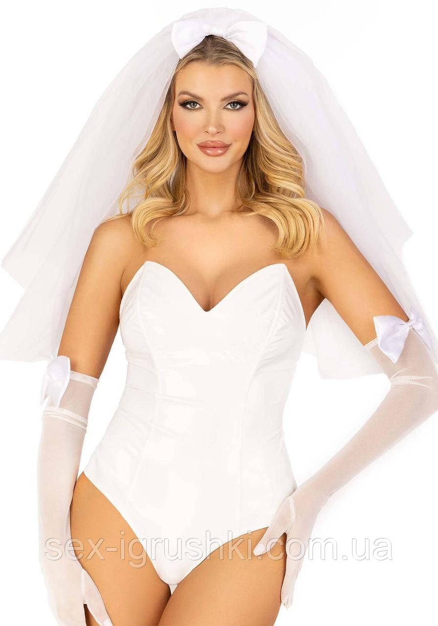 Фата нареченої Leg Avenue Tiered bridal veil O/S SO9232