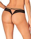 Трусики Obsessive Roxelia crotchless thong XL/2XL, фото 3