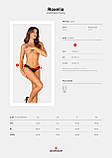 Трусики Obsessive Roxelia crotchless thong XL/2XL, фото 6