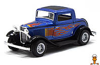 Детская модель машинки форд coupe, инерционная, игрушка, синий, от 3 лет, Kinsmart KT5332FW(Blue)