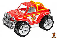 Игрушечный джип пожарная, с открытым кузовом, детская, от 3 лет, Технок 3541TXK