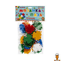 Детская мозаика-пазл №3, 40 деталей, игрушка, от 3 лет, Colorplast 1-144