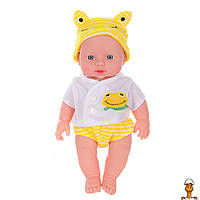 Кукла пупс, см, детская игрушка, желтый, от 3 лет, Limo Toy 1636 R/532-K(Yellow)