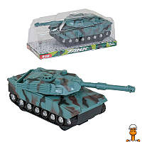 Іграшка танк, інерційний, дитяча, віком від 3 років, Bambi 383-22D