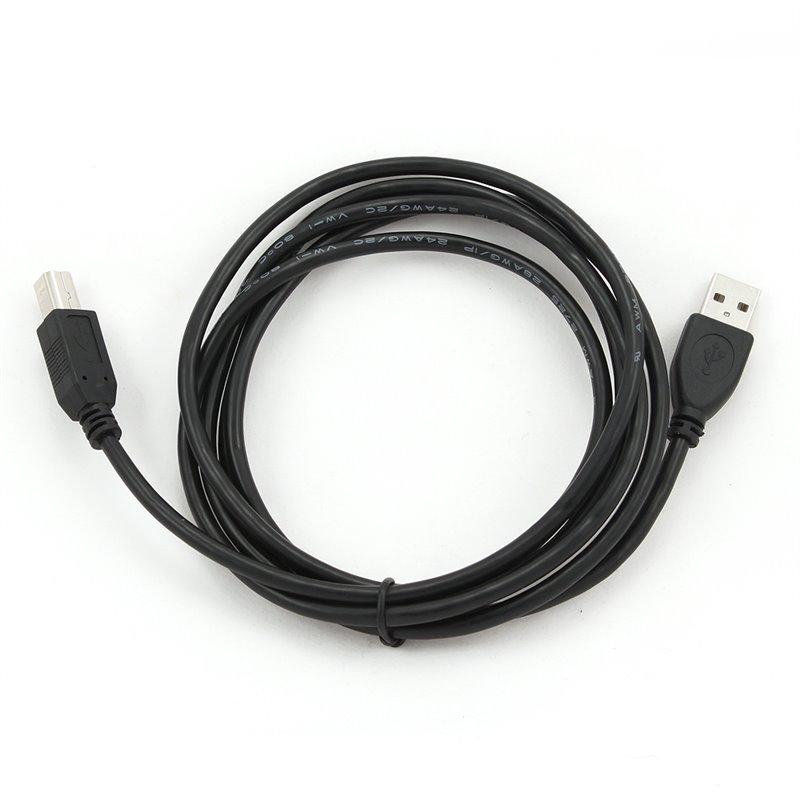 Кабель для принтера Cablexpert AM / BM 1.8m Black (CCP-USB2-AMBM-6 Black)