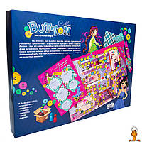 Настольная игра-бродилка "miss button", рус., детская, от 5 лет, Strateg 30355