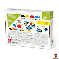 Деревянная игра "фигурная мозаика", 30 элементов, детская, от 3 лет, Igroteco 900071