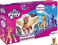 Набор магнитов "my little pony дружба", детская игрушка, от 3 лет, Magdum МЕ 5031-21