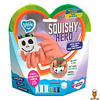 Набор для лепки с воздушным пластилином squishy scary ghost, детская игрушка, от 3 лет, Lovin 70126