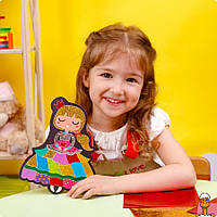 Набор для творчества "foil craft принцесса", 18 листов фольги, детская игрушка, от 3 лет, Vladi Toys VT4433-11