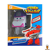 Детский робот-трансформер "супер крылья", игрушка, фиолетовый, от 3 лет, METR+ DF-41-2