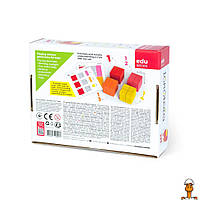 Детские деревянные кубики "части и целое", 20 кубиков, игрушка, от 3 лет, Igroteco 900460