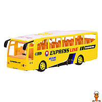 Детская игрушка автобус, со звуком и светом, желтый, от 3 лет, Bambi 1578(Yellow)