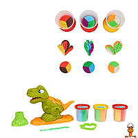 Набор для лепки с тестом "динозавр max", детская игрушка, от 3 лет, Lovin 41173