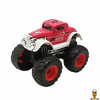 Детская металлическая машинка, масштаб 1:50, игрушка, красный, от 3 лет, АвтоПром 7406(Red)