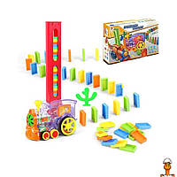 Поезд "domino", свет, музыка, детская игрушка, от 3 лет, Bambi YXY955-2A