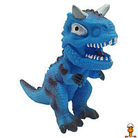 Динозавр интерактивный, c звуковыми эффектами, детская игрушка, вид 3, от 3 лет, Bambi HY538(Blue)