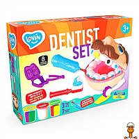 Набор для креативного творчества с тестом "dentist set, 8 аксессуаров, детская игрушка, от 3 лет, Lovin 41193