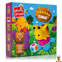 Настольная игра "пчелка эмми", на украинском языке, детская, от 2 лет, Vladi Toys VT2100-21