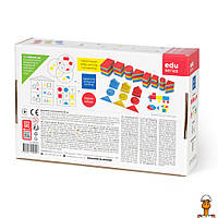 Обучающий набор "логические блоки дьенеша", 48 деталей, детская игрушка, от 3 лет, Igroteco 900408
