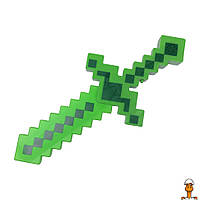 Игрушечный меч, со световыми эффектами, детская, зеленый, от 3 лет, METR+ MW2222(Green)