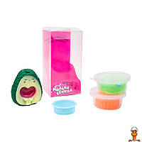 Набор для творчества "мыльная вечеринка-авокадо", 2 массы и игрушка, детская, от 3 лет, Strateg 32105ST