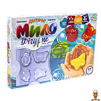 Комплект креативного творчества "фигурное мыло", укр, детская игрушка, от 6 лет, Danko Toys DFM-01-01U