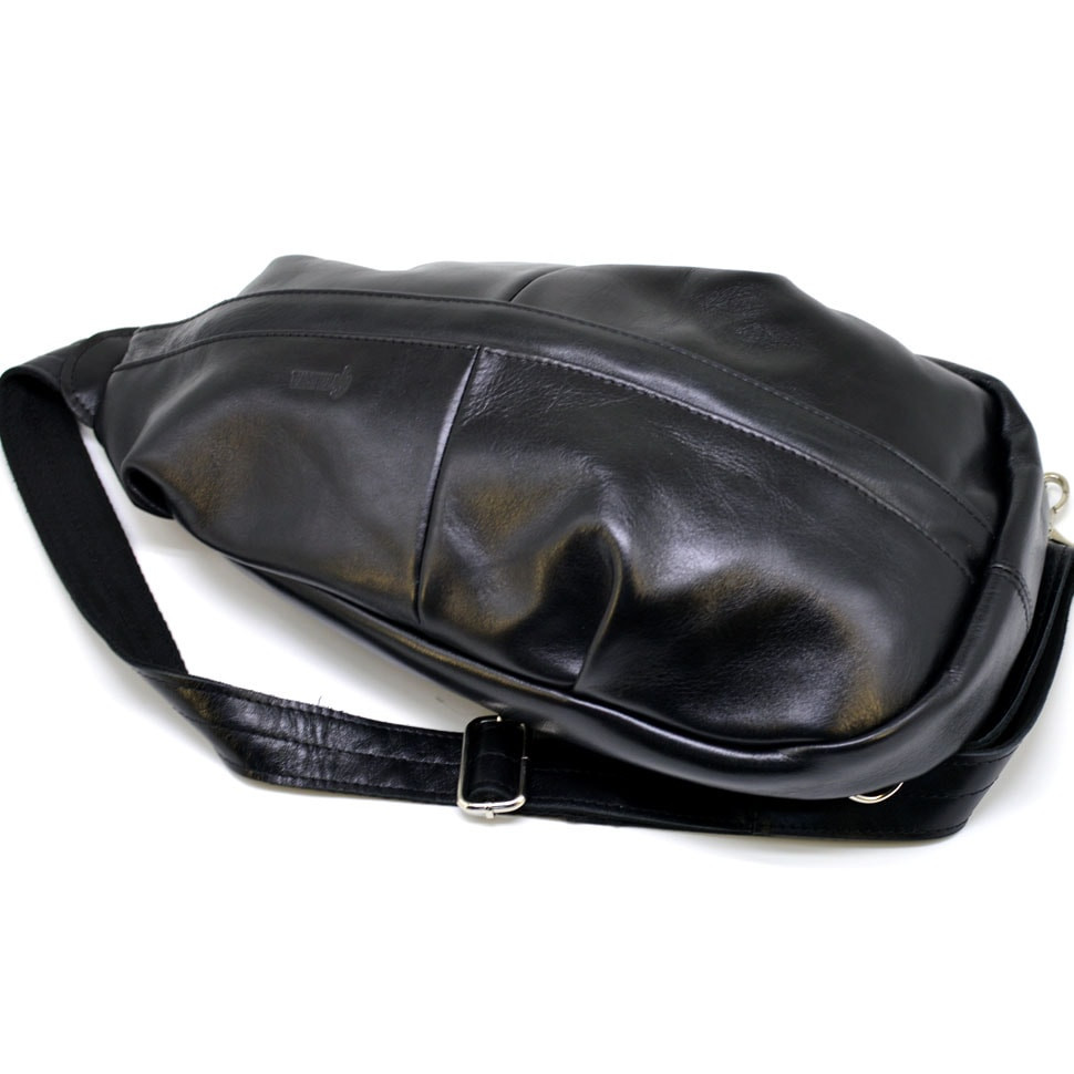 Тор! Увеличенный рюкзак-слинг на одно плечо из натуральной кожи TARWA Govard GA-0705-3mdL - фото 6 - id-p2073590396