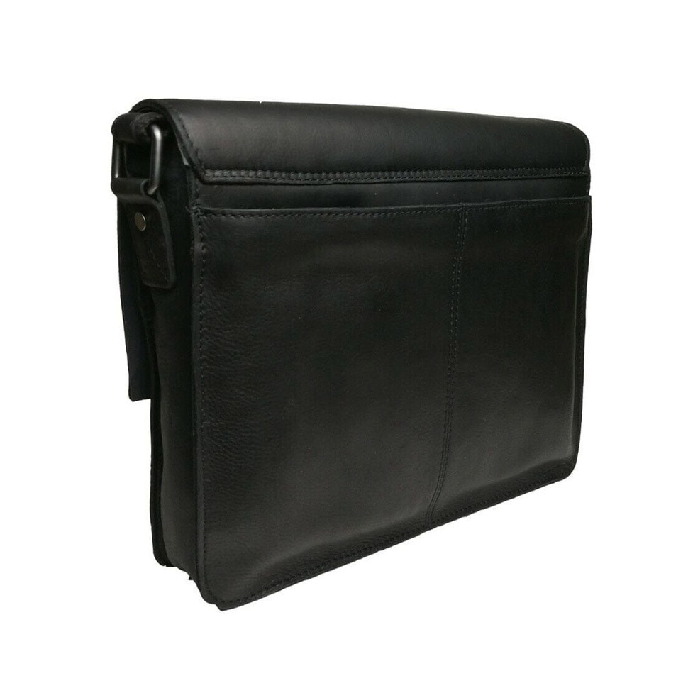 Тор! Мужская сумка планшет черного цвета Hill Burry HB4091A - фото 3 - id-p2073590407