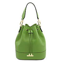 Тор! Женская сумка - ведро TL142146 (bucket bag) от Tuscany (Зеленый)