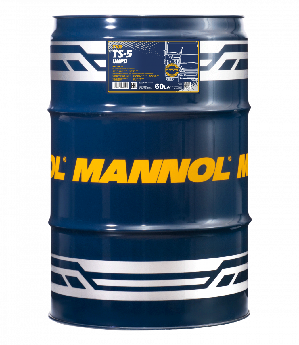 Моторне масло Mannol TS-5 Truck Special 10w40 60л UHPD