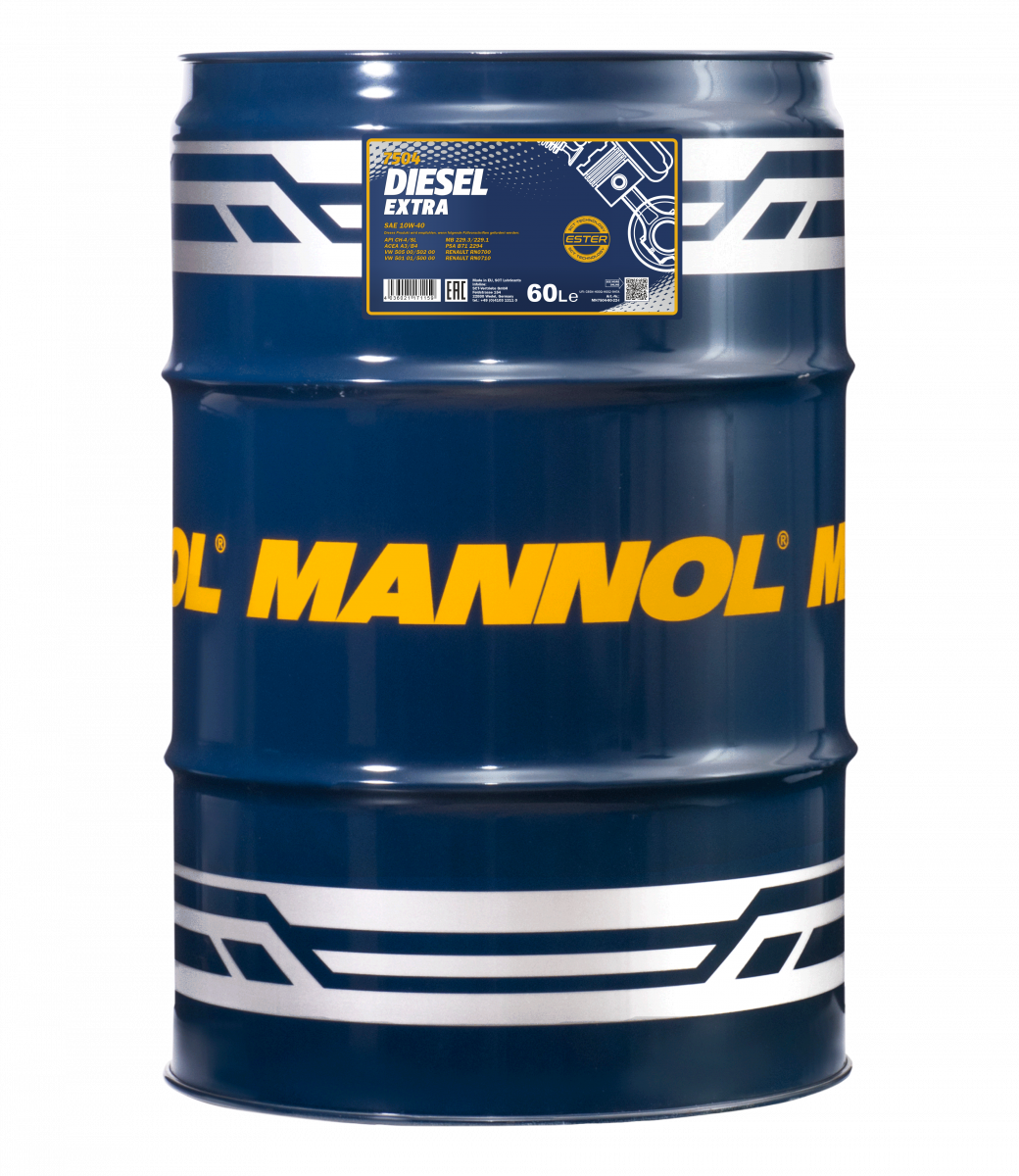 Моторне масло Mannol Extra Diesel 10w40 60л CH-4/SL